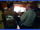 Freddie & Jackie working on songs